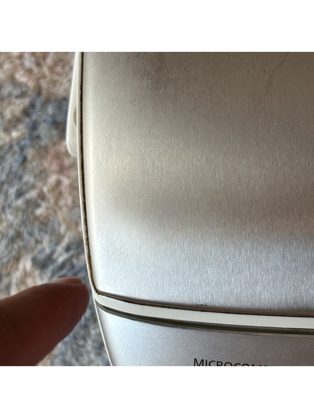 Panasonic SR-MGS102 Microcomputer Rice Cooker Steamer 5.5 Cup White Fuzzy Logic - Picture 8 of 8